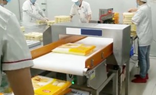冷凍食品檢重秤-速凍包裝稱重機-包裝袋產品分選秤-